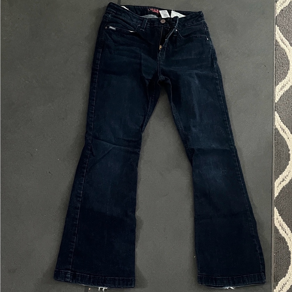 Cinch Women's Deep Blue Flare Jeans Size 9